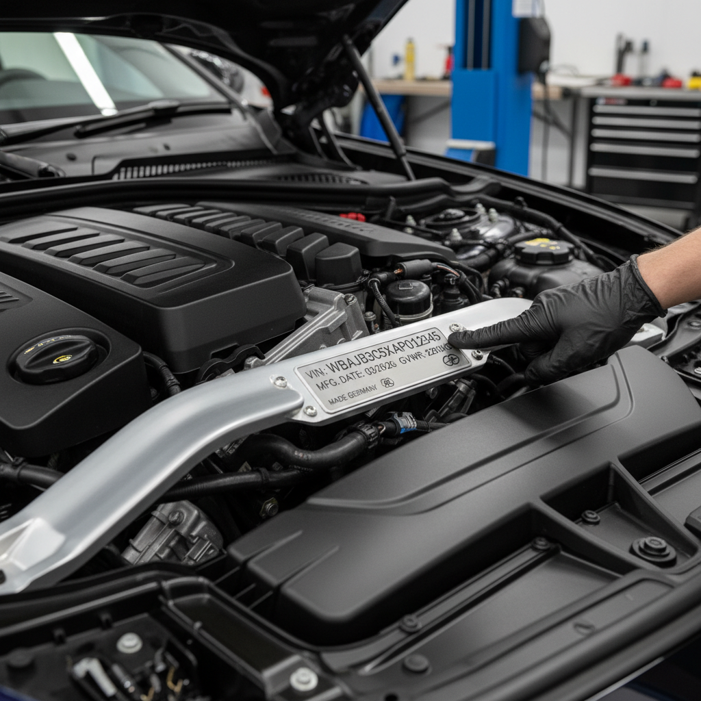 Kas yra VIN ir kur jį rasti?