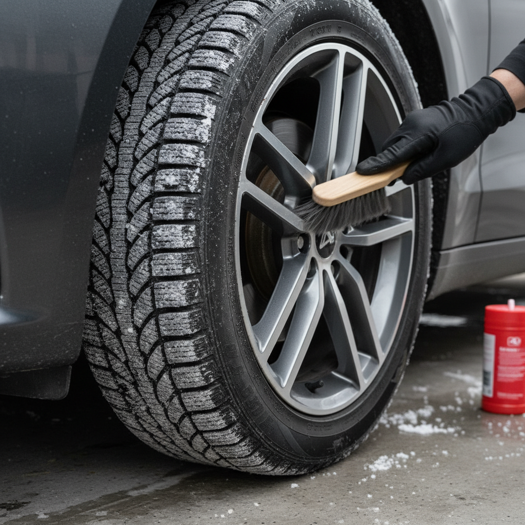 Automobilio plovimas žiemą