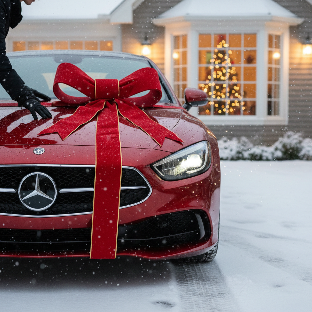Kodėl automobilis – puiki Kalėdų dovana?