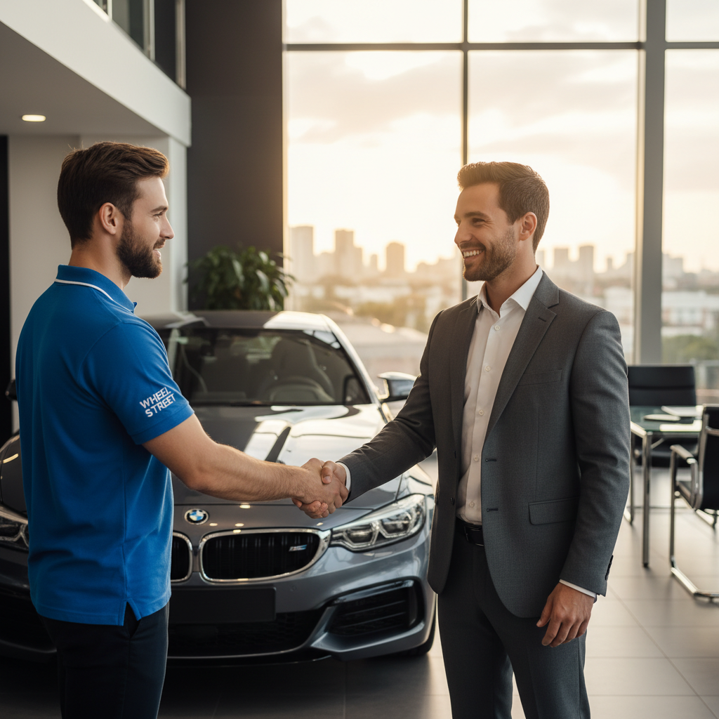 Sandorio pasirasymas WHEELSTREET