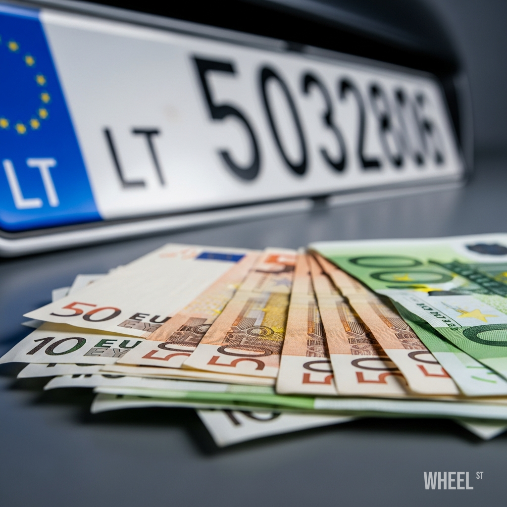 8. Mokesčiai pardavus automobilį