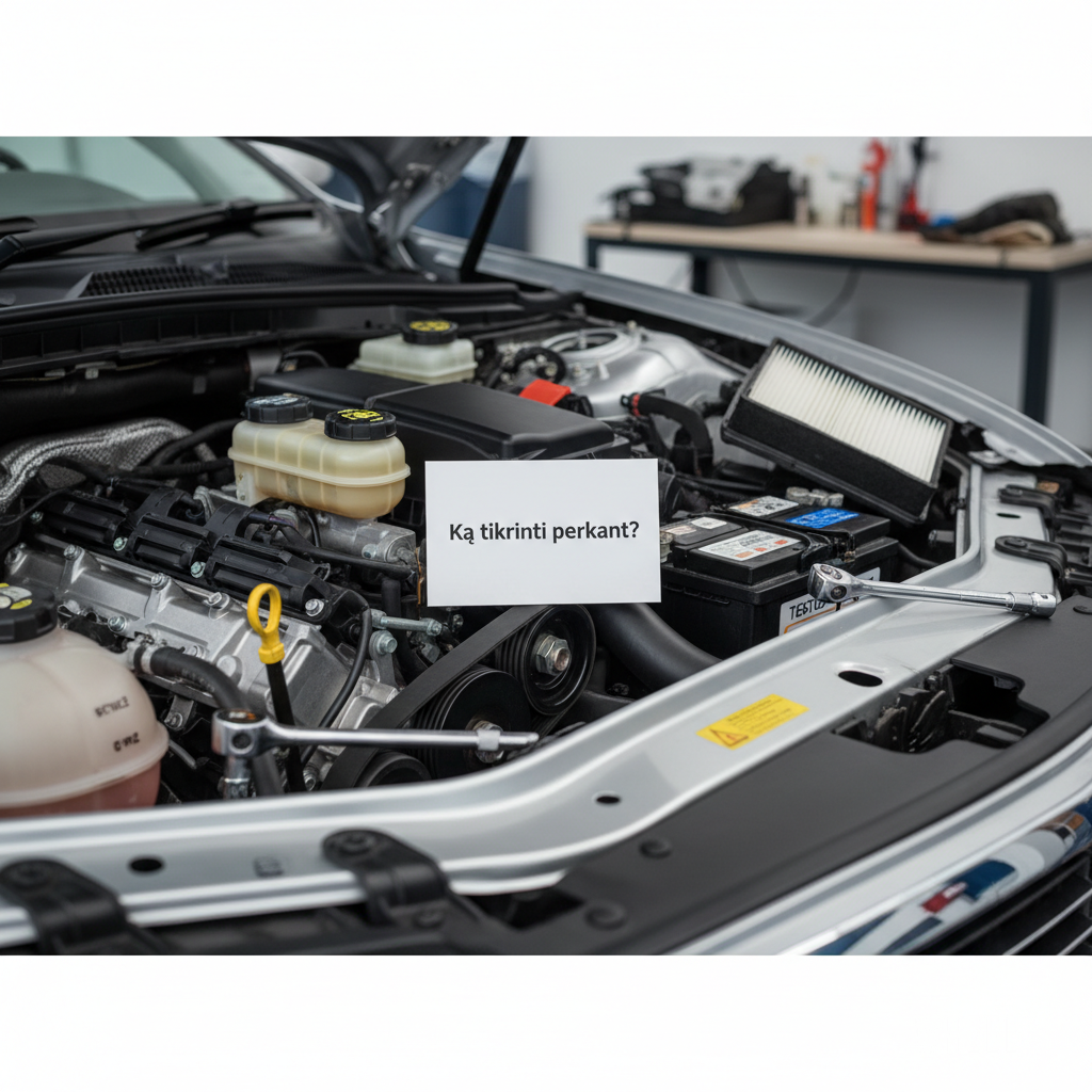 Ką tikrinti perkant?