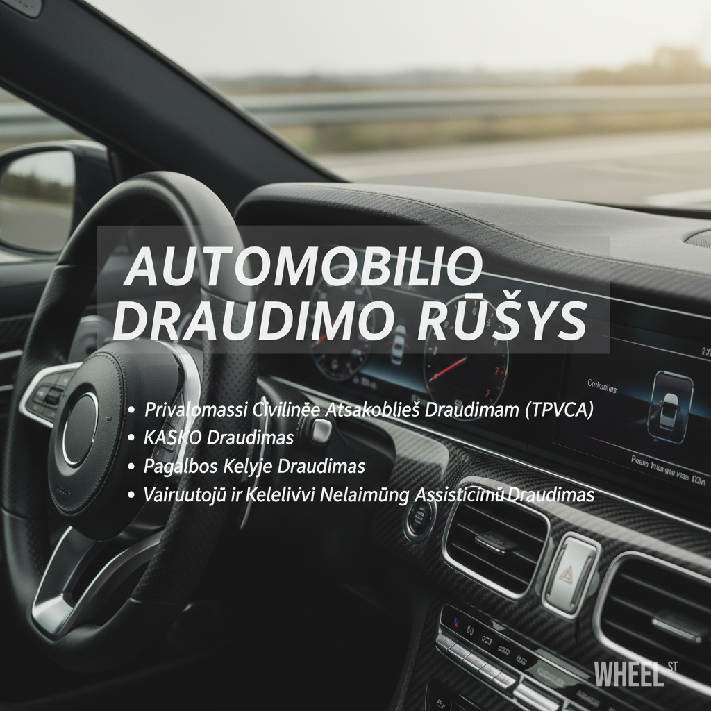 Automobilio Draudimo Rūšys