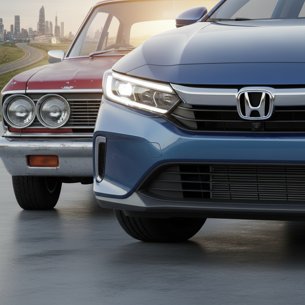 Naujo automobilio privalumai